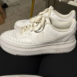 Women’s Air Force ones worn once